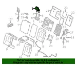 Headrest, Outer - Volvo (31467367) - view 4