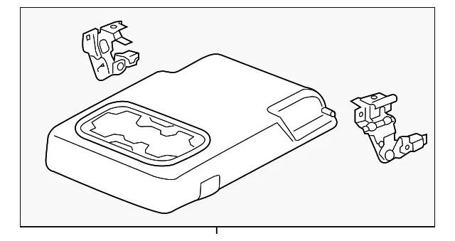 Seat Armrest - Volvo (31467990)