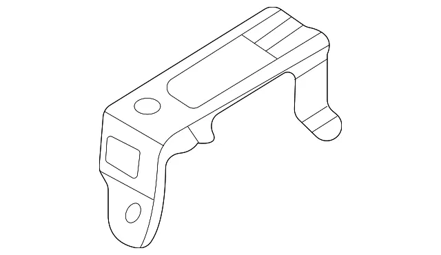 Seat Belt Guide Bracket - Passenger Side (RH) - Volvo (31468545)