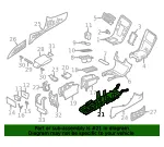 Console Bracket - Volvo (31469479) - view 4