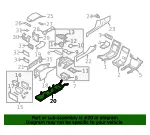 Console Bracket - Volvo (31469484) - view 4