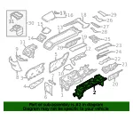 Console Bracket - Volvo (31469487) - view 4