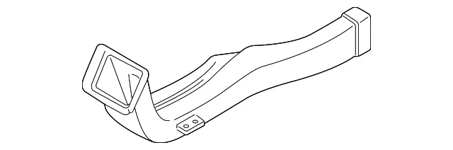 Instrument Panel Air Duct - Volvo (31469543)