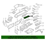 Console Lid - Volvo (31469690) - view 4