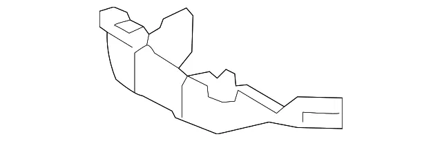 Console Panel Bracket - Volvo (31469725)