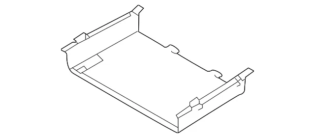 Glove Box Storage Compartment - Volvo (31477863) - view 3