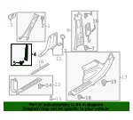 Kick Panel Trim - Volvo (31479199) - view 4
