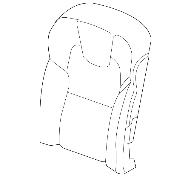 Seat Back Pad - Volvo (31482772)