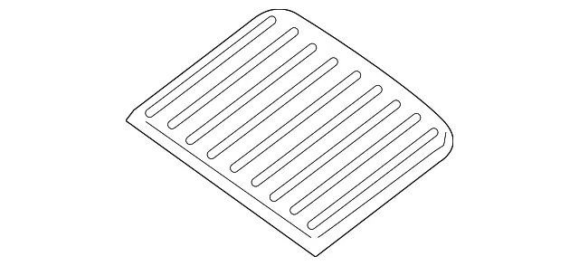 Rear Panel Mat - Volvo (31497196)