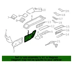 Console Trim Panel - Volvo (31497768) - view 4