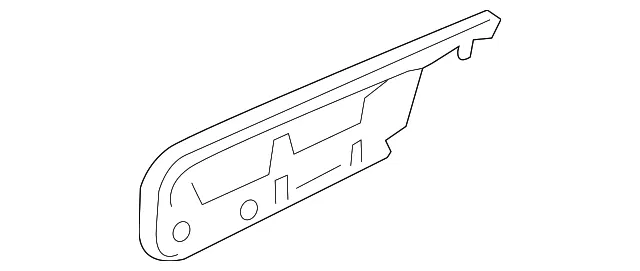 Console Lid Bracket - Passenger Side (RH) - Volvo (31497831)