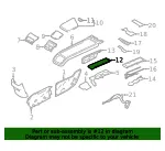 Console Lid - Volvo (31497836) - view 4