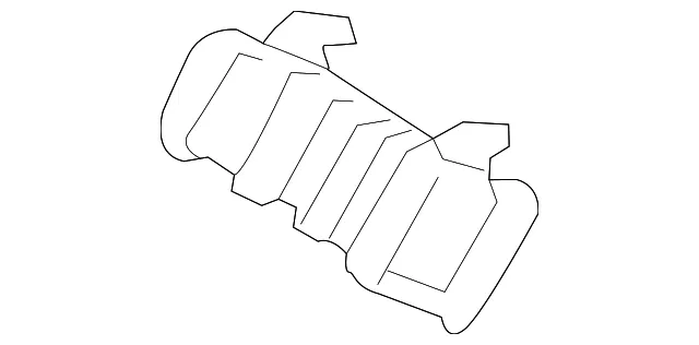 Instrument Panel Air Duct - Volvo (31498525)