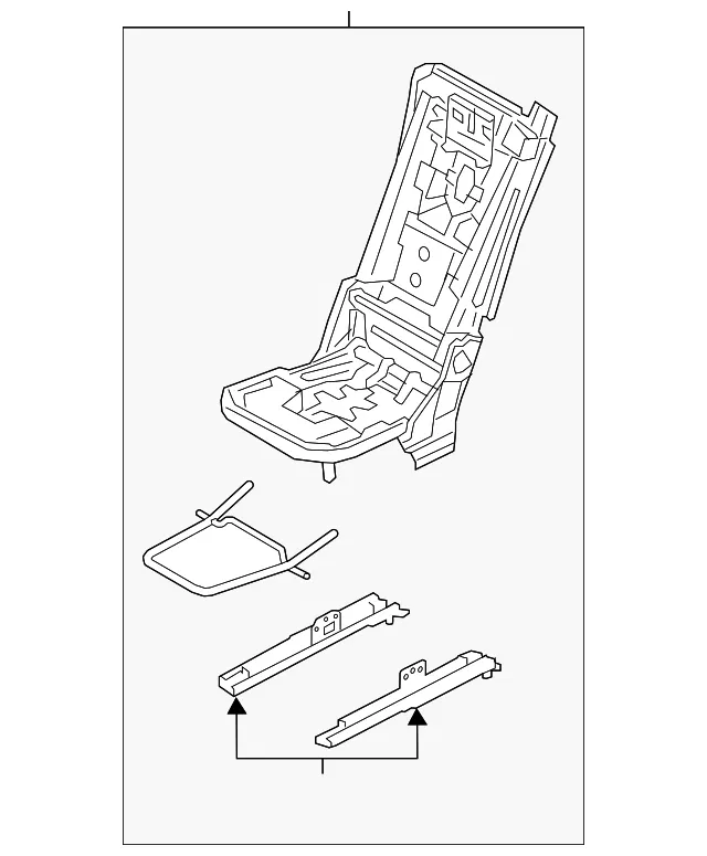Seat Frame - Volvo (31498818)