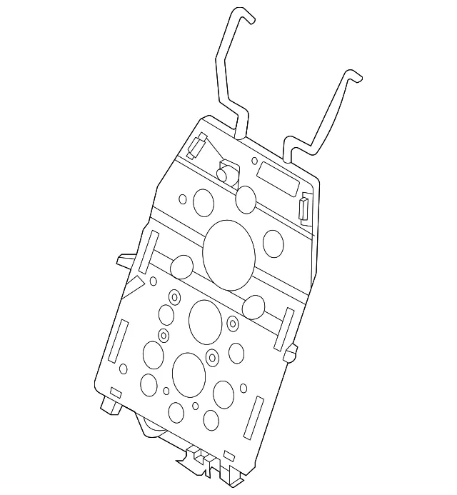 Seat Back Reinforcement Plate - Volvo (31498948)