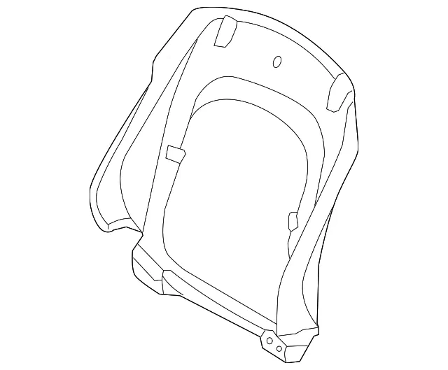 Seat Back Panel - Volvo (31659772)