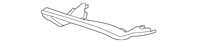 Trim Plate Bracket - Driver's Side (LH) - Volvo (31663028)
