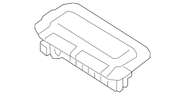 Instrument Panel Air Bag - Volvo (31663064)