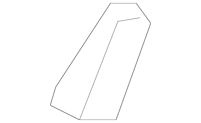Seat Back Recliner Adjustment Mechanism Cover Cap - Volvo (31685134) - view 2