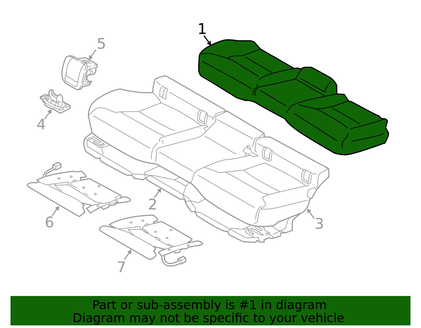 Cushion Cover - Volvo (31685151) - view 2