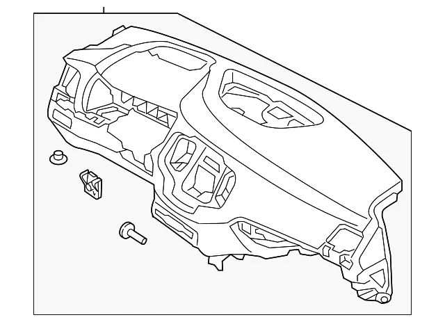 Instrument Panel - Volvo (31688113)