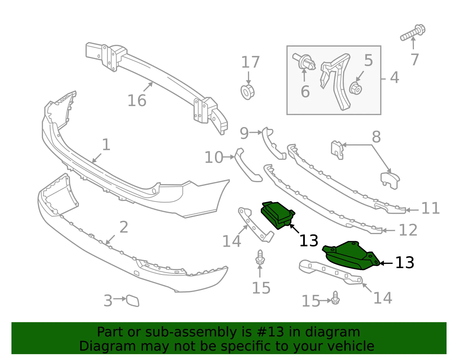 Trim Plate - Volvo (31690660) - view 3