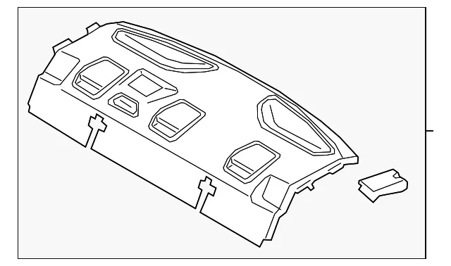 Package Tray Trim - Volvo (31693339)