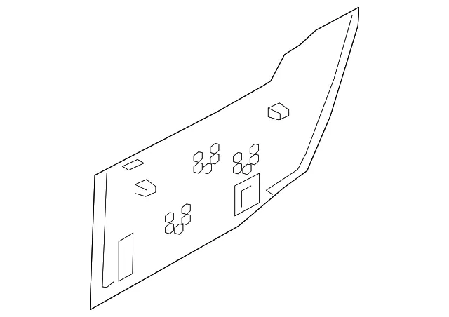 Front Trim - Driver's Side (LH) - Volvo (31694405)