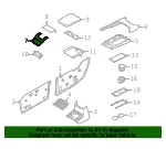 Console Trim Panel - Volvo (31694528) - view 4