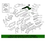 Console Trim Panel - Volvo (31699077) - view 4