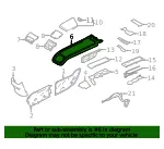 Console Trim Panel - Volvo (32130845) - view 4