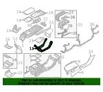 Console Trim Panel - Volvo (32130990) - view 4