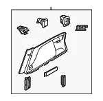 Side Trim Panel - Volvo (32131401) - view 3