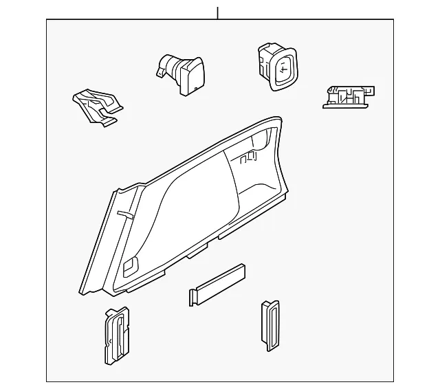 Side Trim Panel - Volvo (32131403)