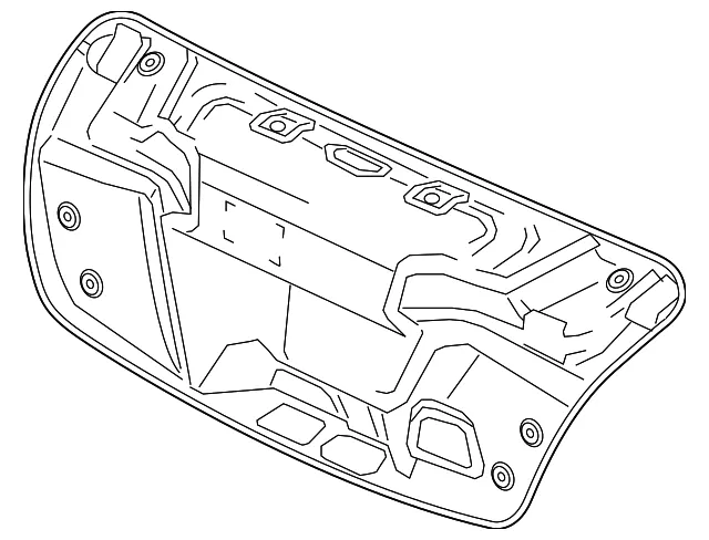 Trunk Lid Trim - Volvo (32149022)