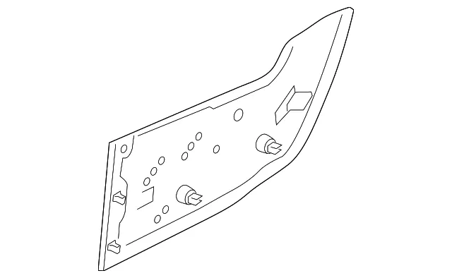 Front Trim - Passenger Side (RH) - Volvo (32201293)
