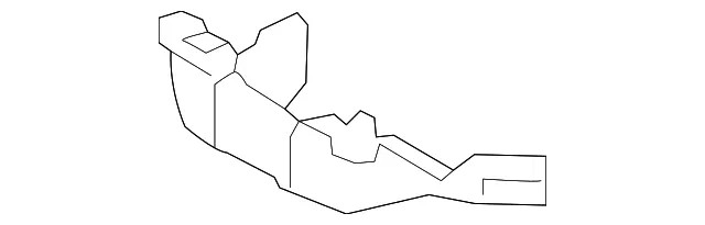 Console Panel Bracket - Volvo (32204705)