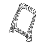 Seat Back Frame - Volvo (32206564) - view 3