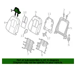 Headrest - Volvo (32206863) - view 4