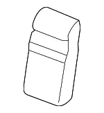 Headrest, Center - Volvo (32208465) - view 3