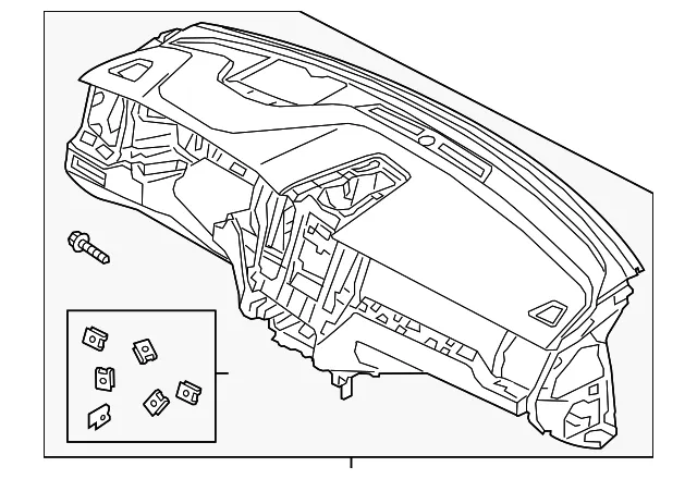 Instrument Panel - Volvo (32219896)