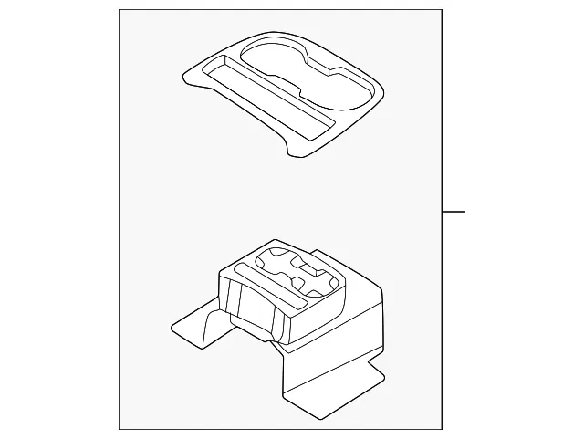 Console Cup Holder - Volvo (32226673)