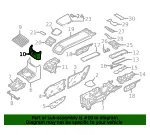 Console Trim Panel - Volvo (32226711) - view 4