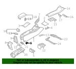 Console Cap - Volvo (32226780) - view 4