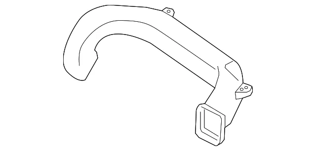Instrument Panel Air Duct - Volvo (32234538)
