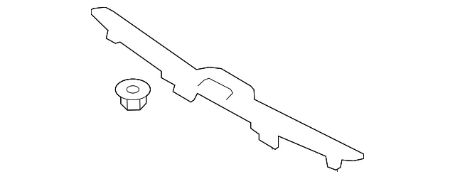 Lift-Gate Trim Scuff Plate - Volvo (32239213)