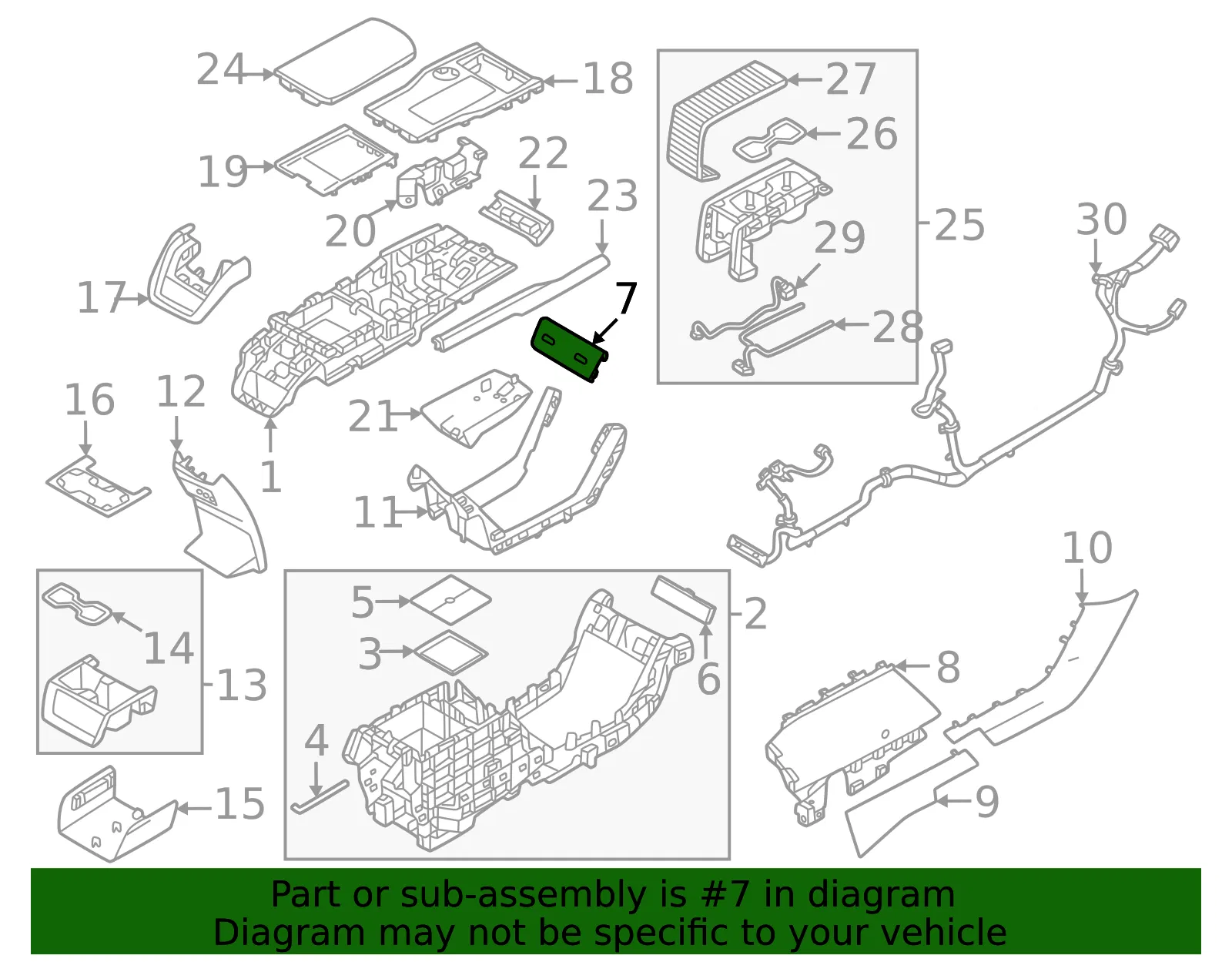 Trim Panel - Volvo (32241168) - view 2