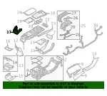 Console Trim Panel - Volvo (32241189) - view 4