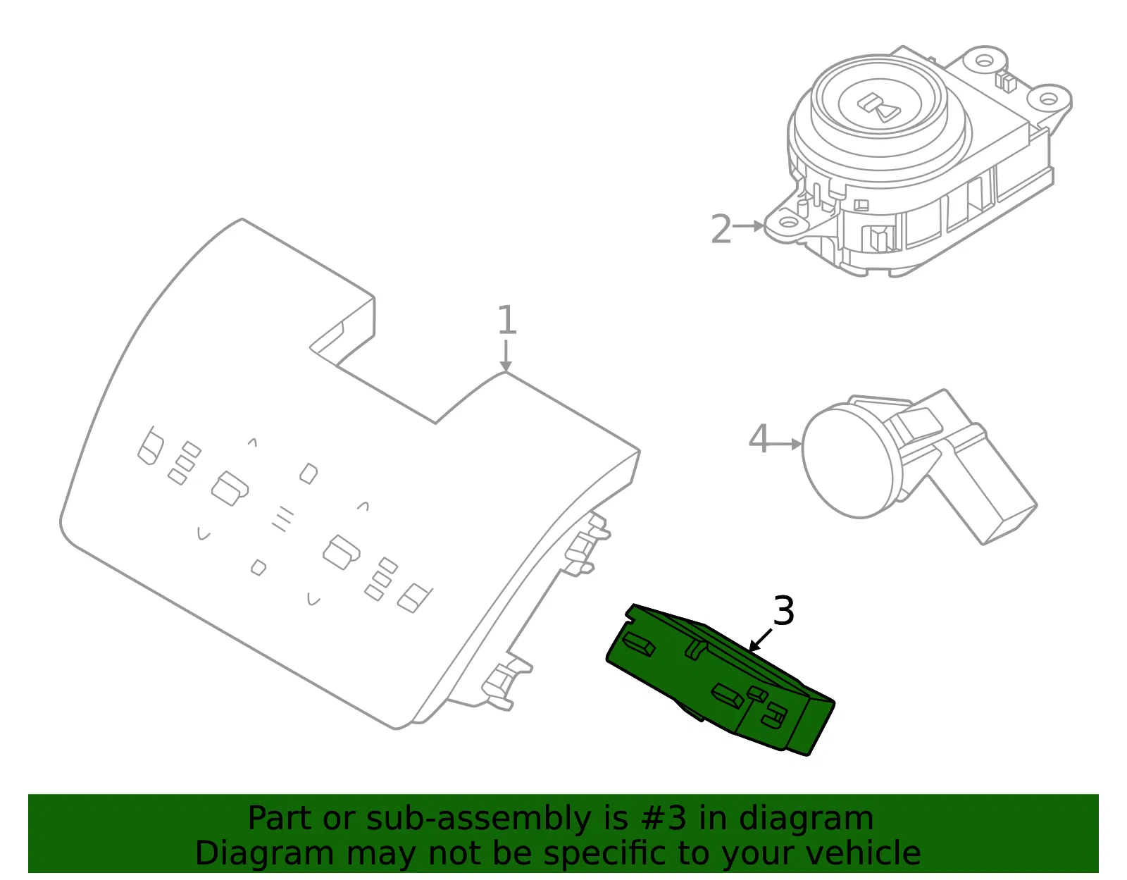 12 Volt Accessory Power Outlet - Volvo (32245363) - view 2