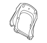 Seat Back Panel - Volvo (32248046) - view 3